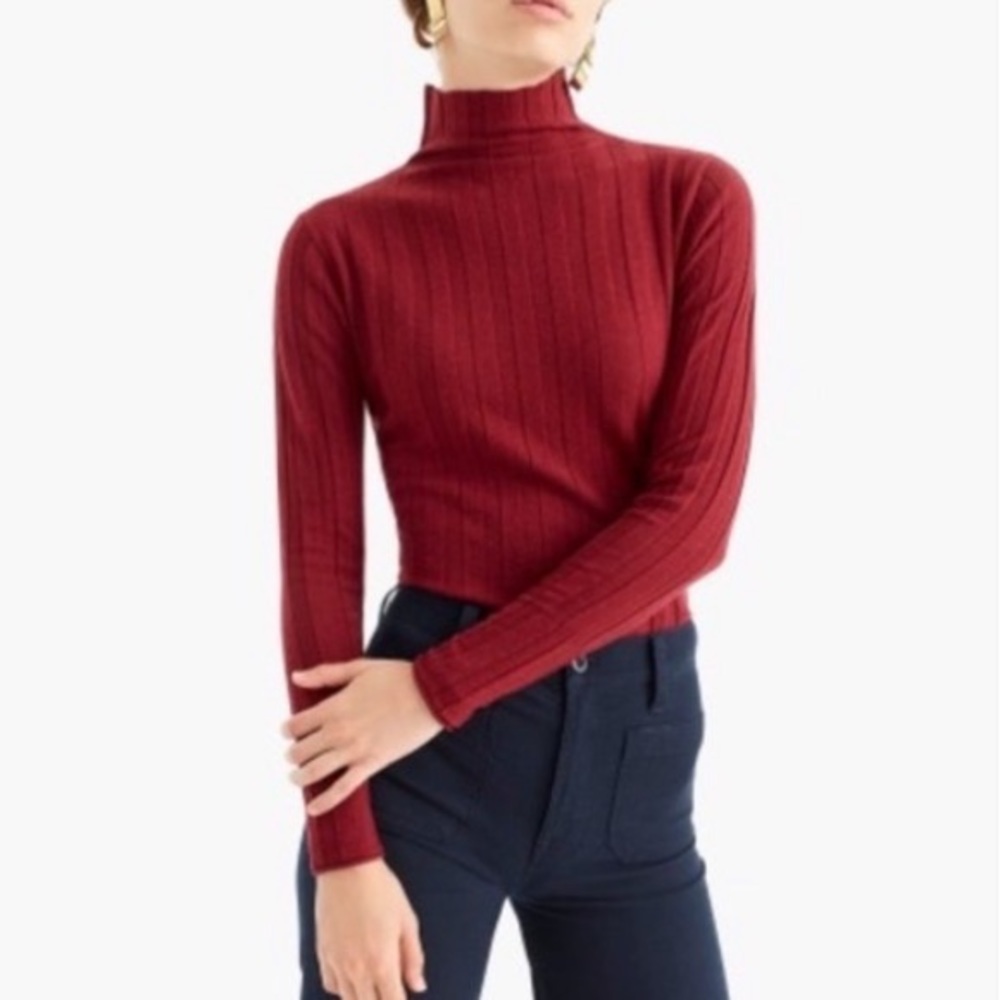 J Crew 365 stretch ribbed sweater